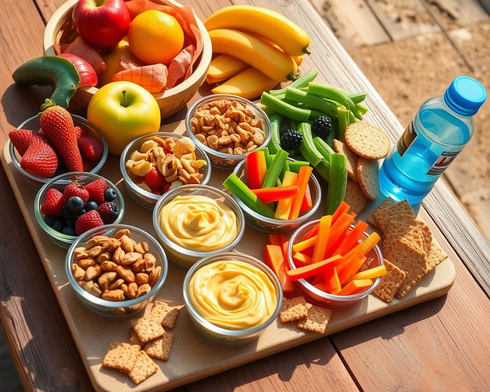 Gezonde snacks voor onderweg en op het werk