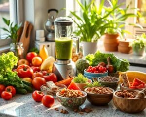 Verhoog je energieniveau door gezonde smoothies en snacks