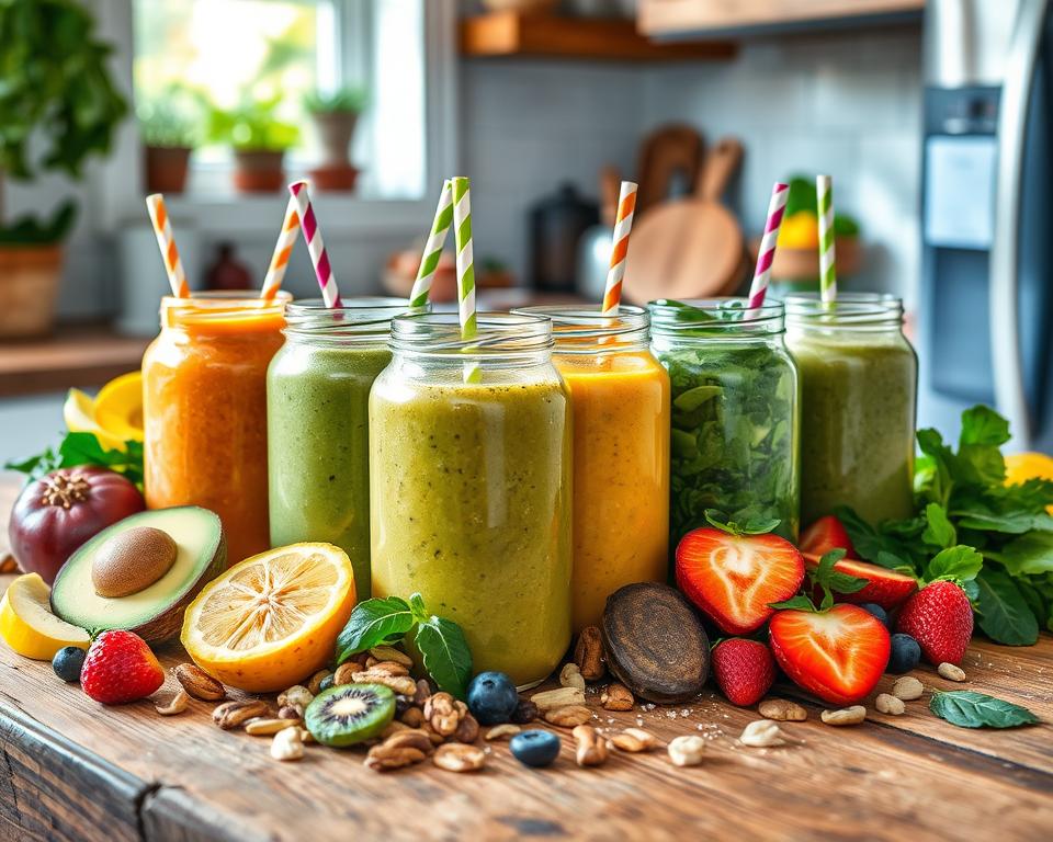 Verhoog je energieniveau door gezonde smoothies en snacks