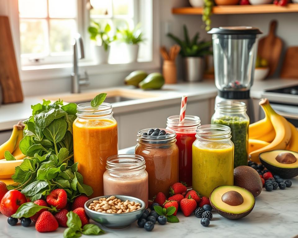 Verhoog je energieniveau door gezonde smoothies en snacks