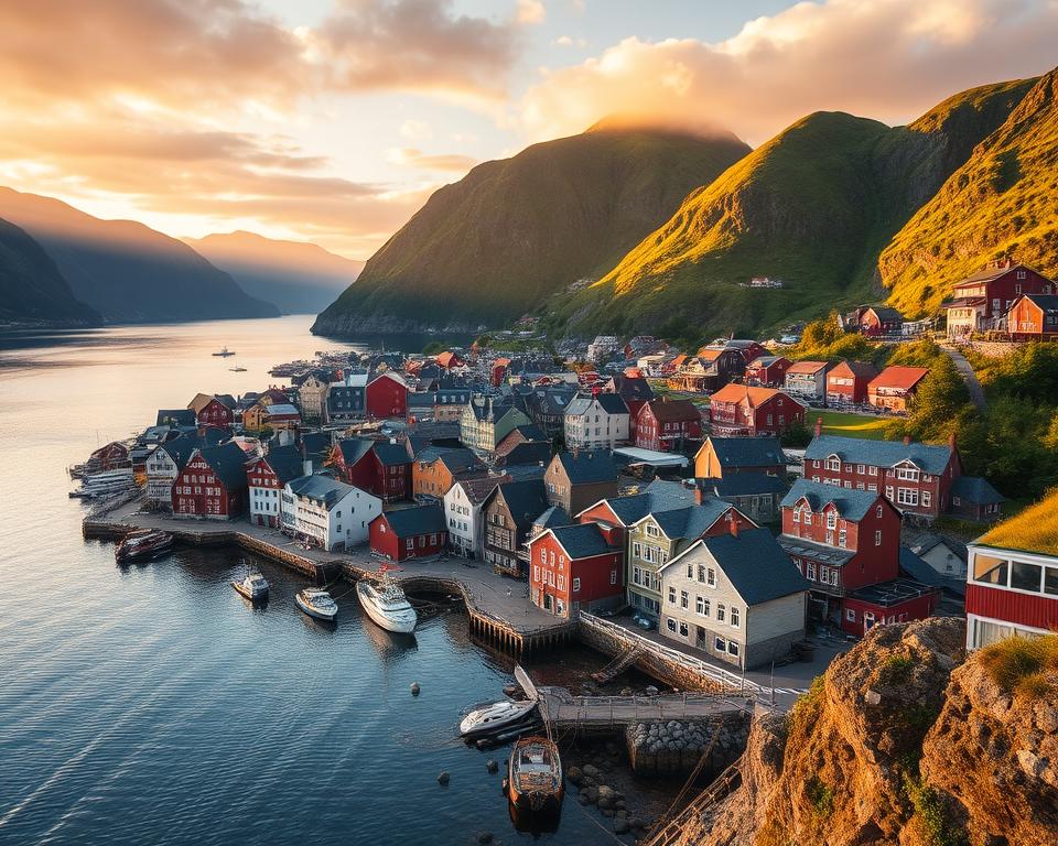 Bergen van Noorwegen: avontuur langs de fjorden