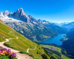 Bergen van de Alpen: wandeltochten door schilderachtige landschappen