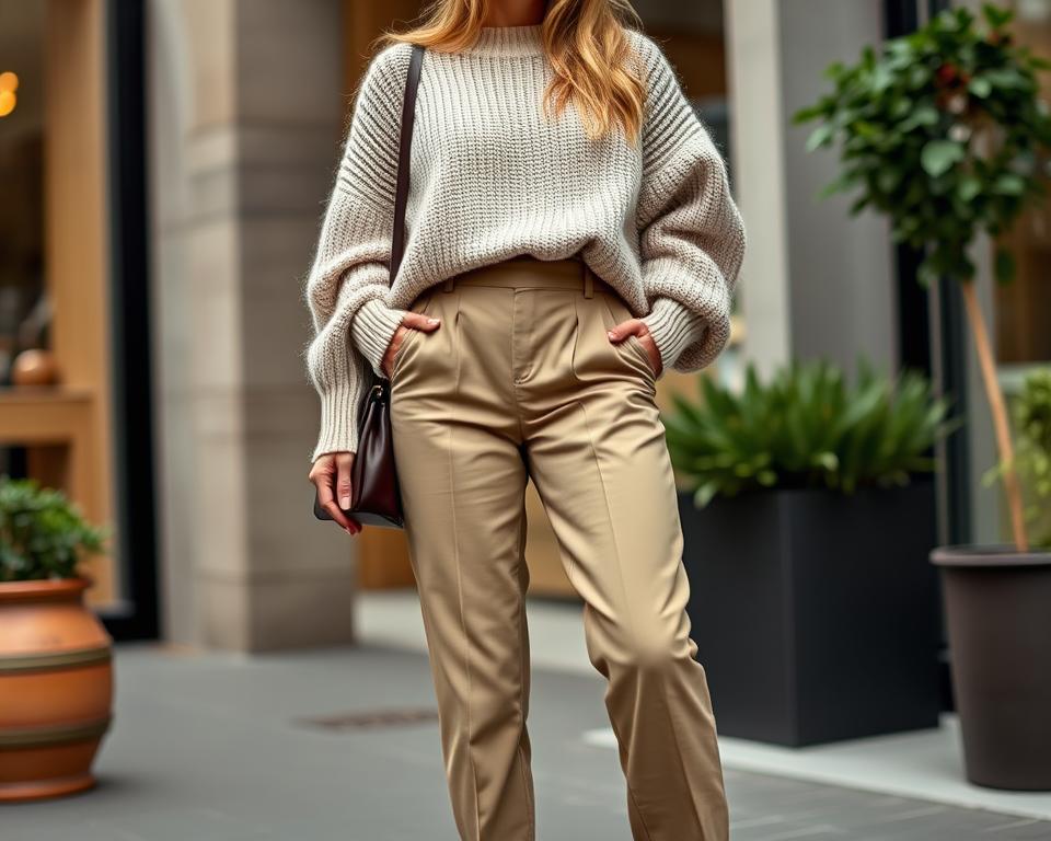 Casual chic kledingstijl