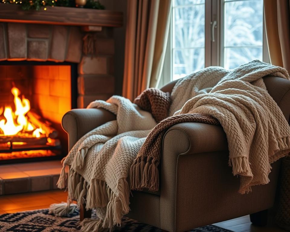 Dekens die comfort en warmte brengen in koude nachten