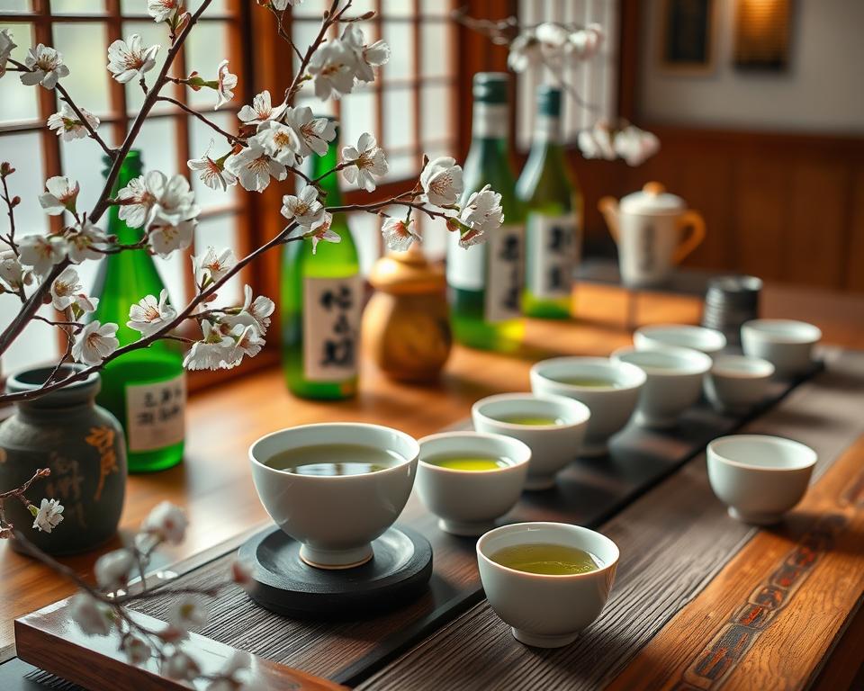 Drinkgewoontes in Japan: sake en traditionele thee ontdekken