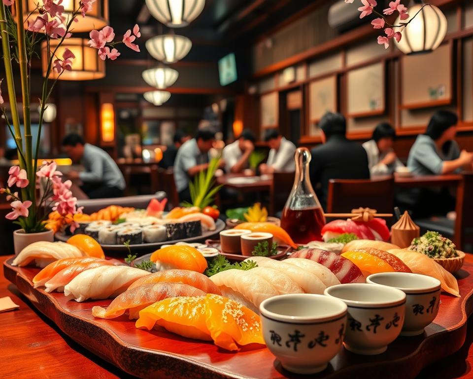 Drinkgewoontes in Tokio: de kunst van sushi en sake ontdekken