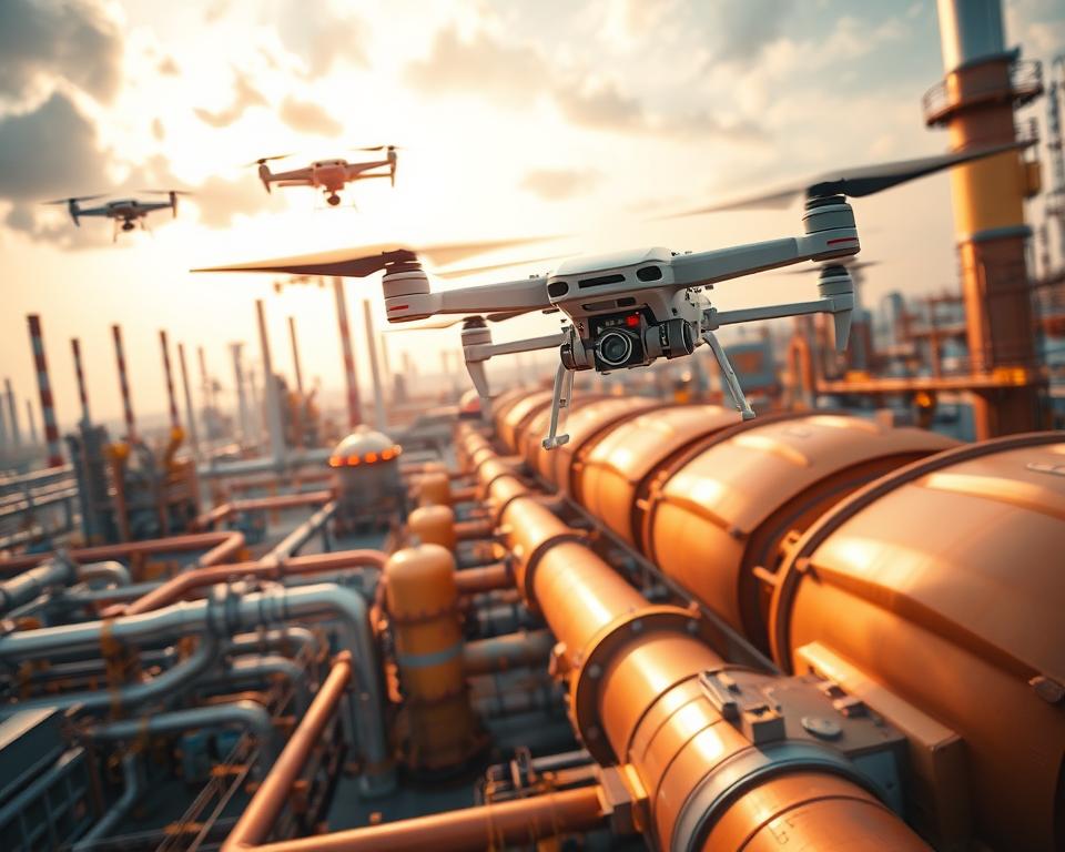 Drones in de industrie: Innovaties in inspectie en onderhoud