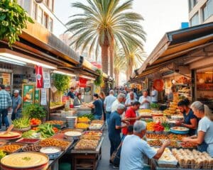 Eetgewoontes in Tel Aviv: proef de smaken van het Midden-Oosten