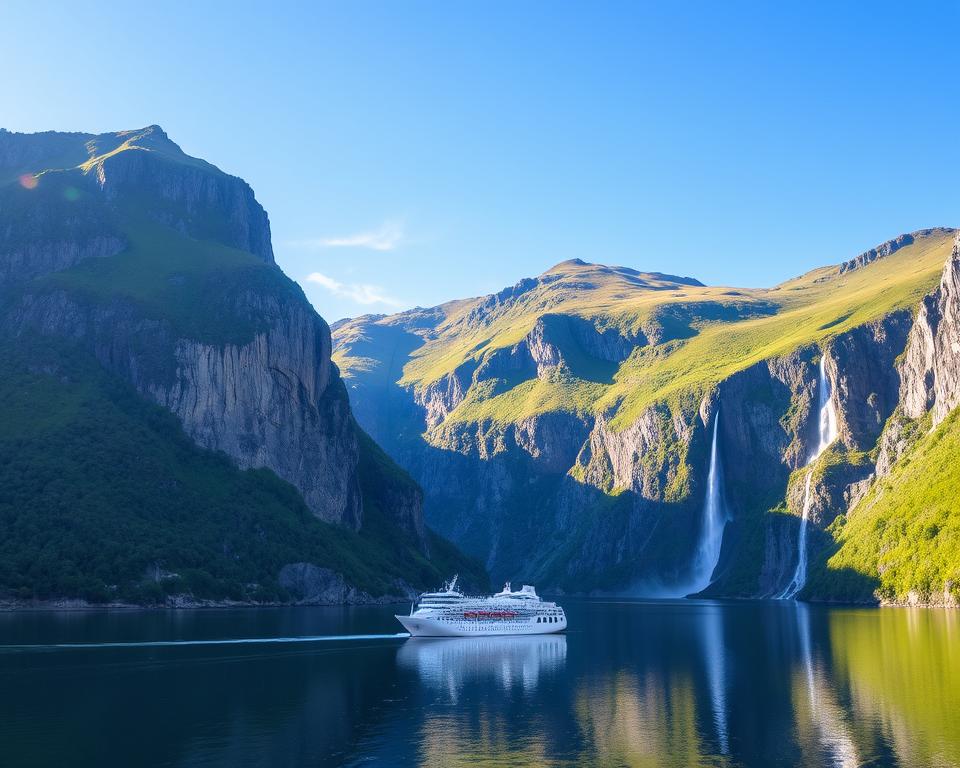 Fjordcruises in Bergen van Noorwegen