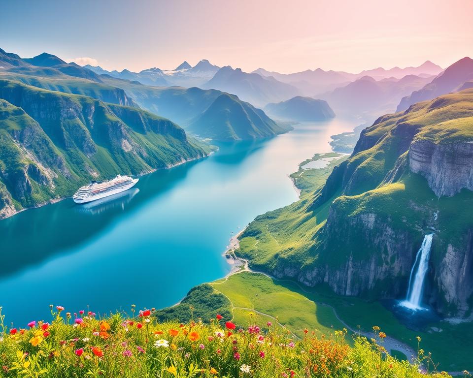 Fjordencruise in Scandinavië