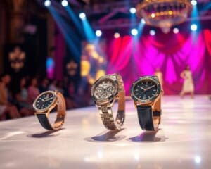 Horloges die de show stelen in de modewereld