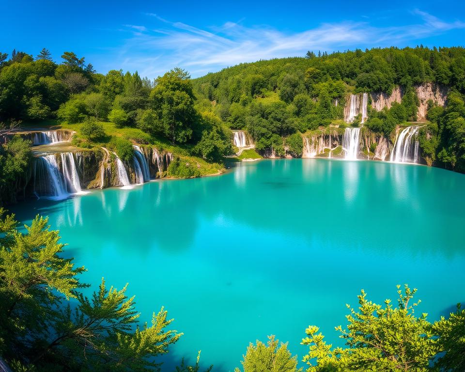 Natuur ontdekken in de meren van de Plitvicemeren, Kroatië