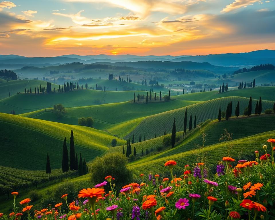 Natuurpracht bewonderen in de valleien van Toscane