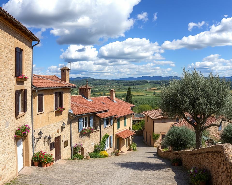 Reizen door de middeleeuwse dorpen van de Provence