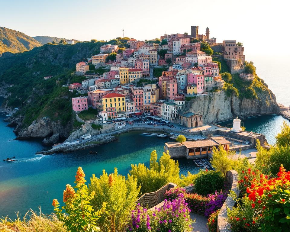 Reizen langs de schilderachtige dorpen van de Cinque Terre