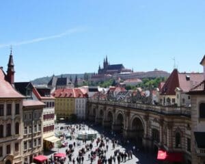 Reizen naar de historische stadskern van Praag