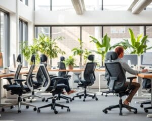 Stoelen: Hoe ergonomie je productiviteit op de werkplek verbetert