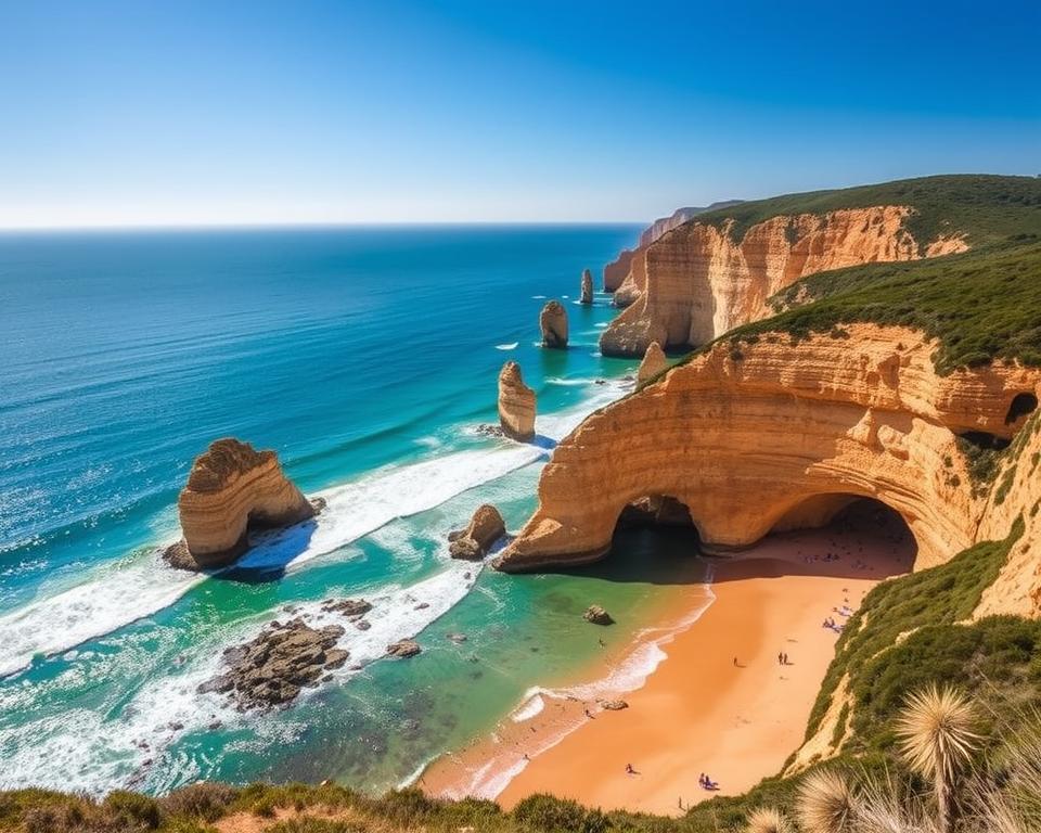 Stranden van de Algarve: ontdek verborgen baaien en grotten