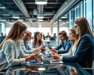 Telefoons die communicatie op de werkvloer drastisch verbeteren