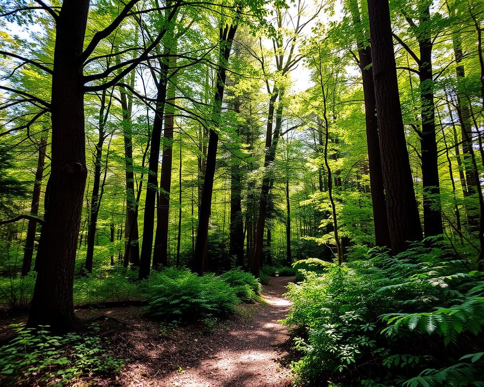 Wandelen in Canadese bossen