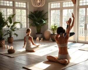 Yoga en pilates voor ontspanning en mentale helderheid