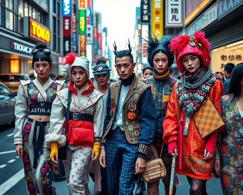 avant-garde mode in Tokyo