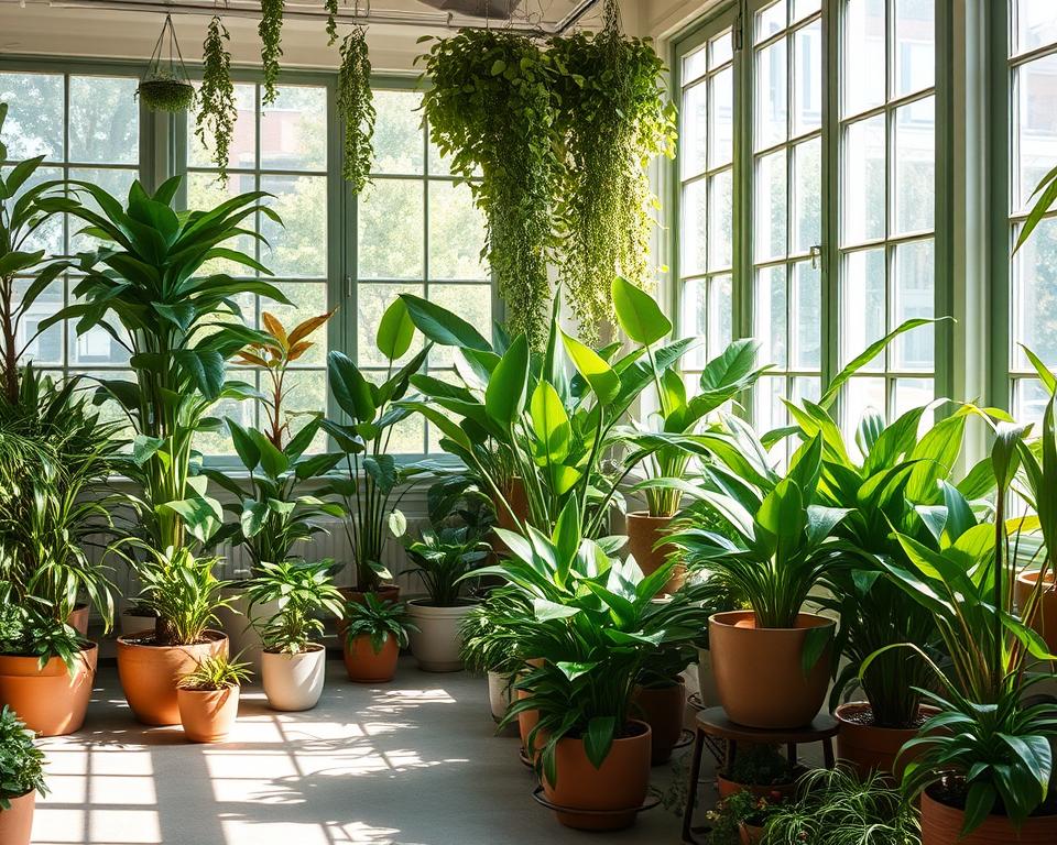 groene planten voor in huis