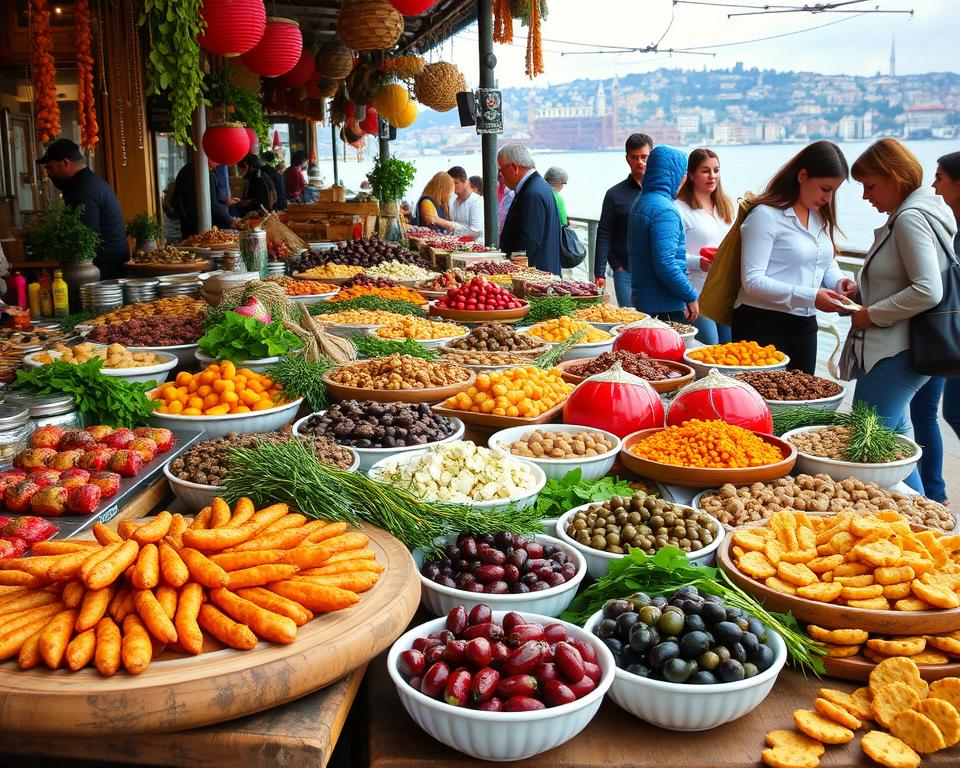 lokale gerechten in Istanbul