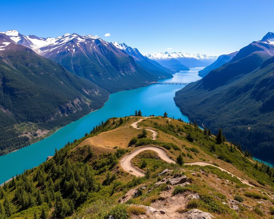 wandelroutes langs de fjorden van Chili