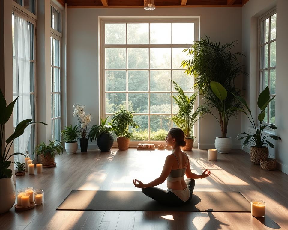 Stressvermindering door yoga en verbetering van de mentale gezondheid