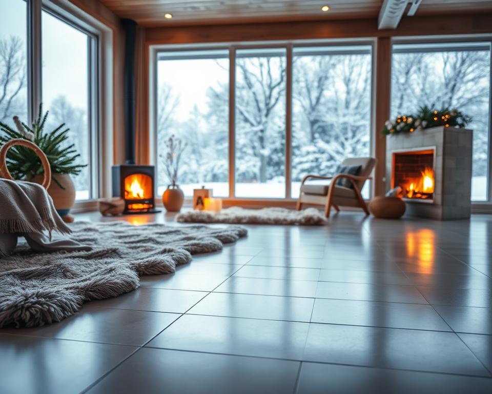 Verwarmde vloeren voor extra comfort in de winter