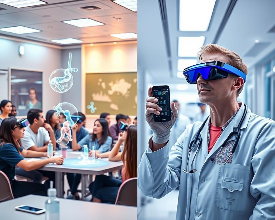 AR technologie in onderwijs en gezondheidszorg