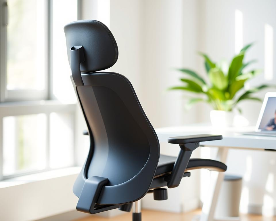 Design bureaustoel met ergonomische rugleuning: werken in comfort
