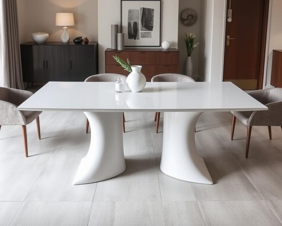 Design eettafel met uitschuifmechanisme: flexibel dineren