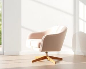 Design fauteuil met draaifunctie: stijlvol en praktisch