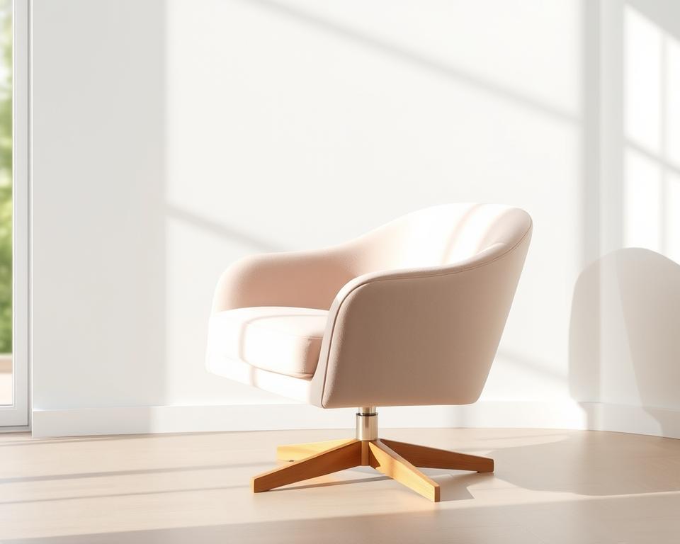 Design fauteuil met draaifunctie: stijlvol en praktisch