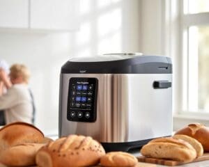 Elektrische broodmachine met vooraf ingestelde programma's