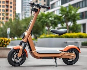 Elektrische scooters met opvouwbare ontwerpen