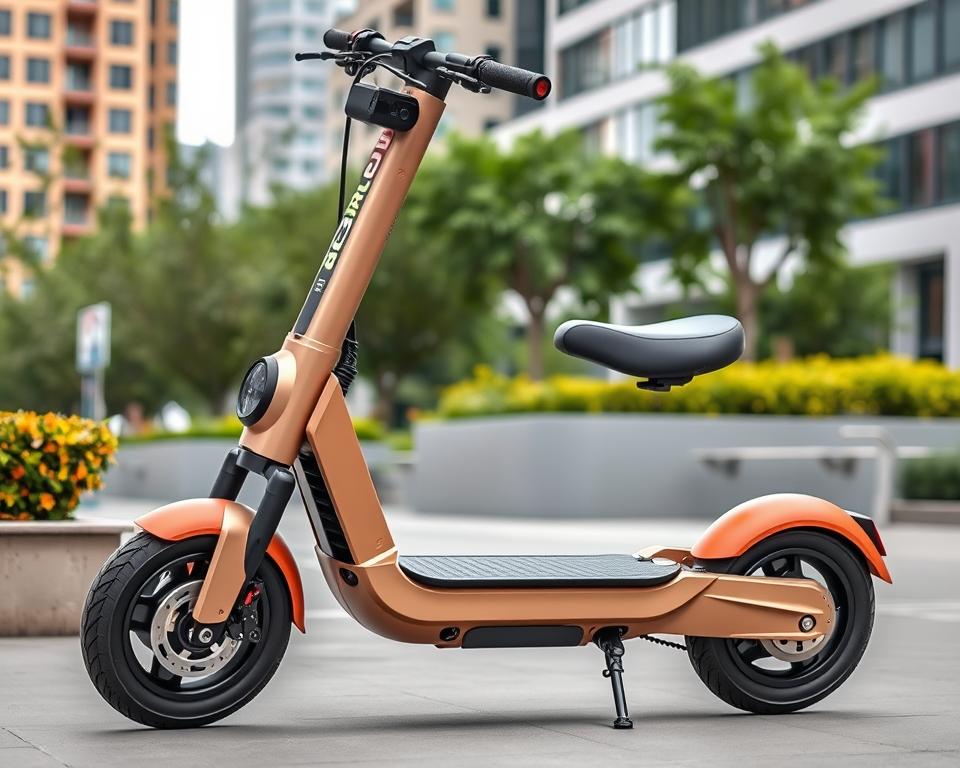 Elektrische scooters met opvouwbare ontwerpen