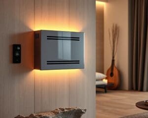 Elektrische wandverwarming met thermostaat: stijl en warmte