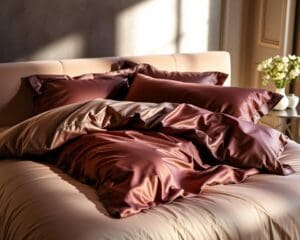Luxe beddengoed met satijnen finish: slapen in luxe