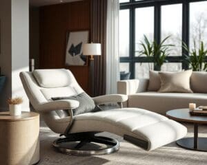 Luxe loungemeubel met verstelbare rugleuning: relaxen in stijl