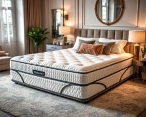 Luxe matras met hybride kern: comfort en ondersteuning