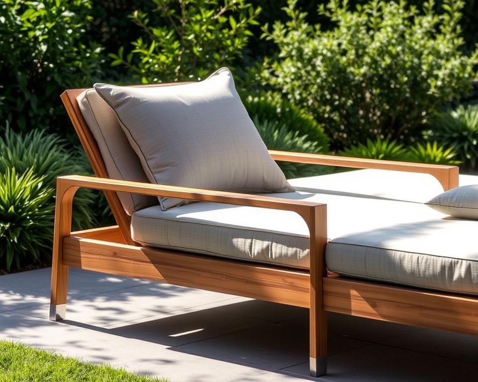Materialen outdoor loungestoel
