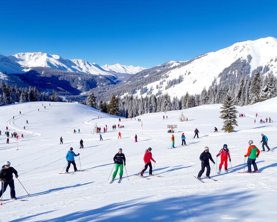 Skiën in Bramberg voor alle niveaus