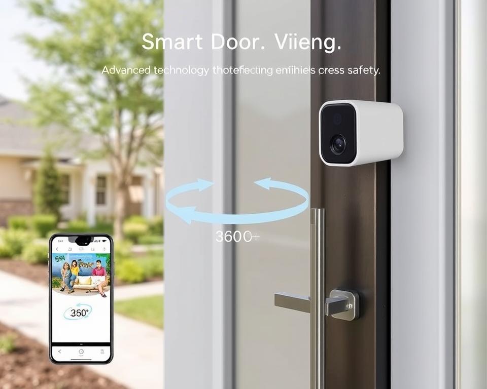 Slimme deurcamera met 360-graden zicht: maximale veiligheid
