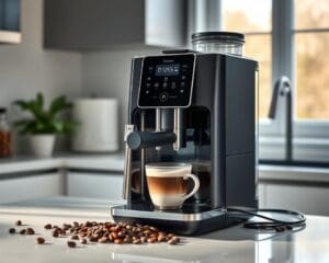 Slimme koffiemachine met melkopschuimer: koffie op afstand