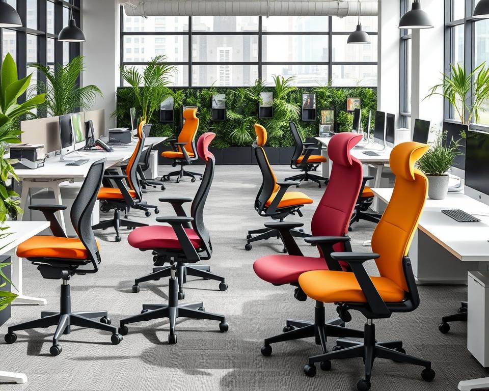 Stoelen: De nieuwste ergonomische trends voor werkplekken