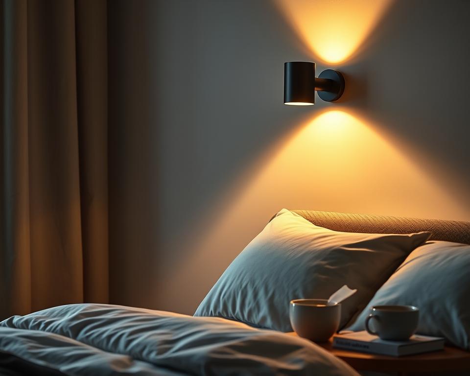 Wandlamp met ingebouwde leesfunctie: ideaal voor naast het bed