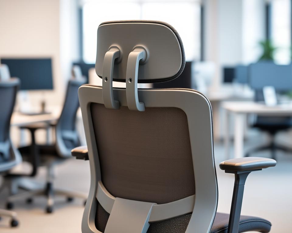 bureaustoel met rugsteun